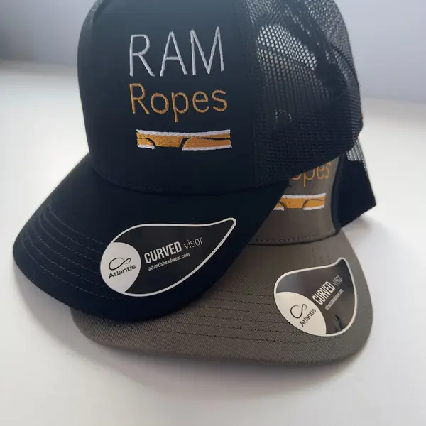 Embroidered caps for RAM Ropes